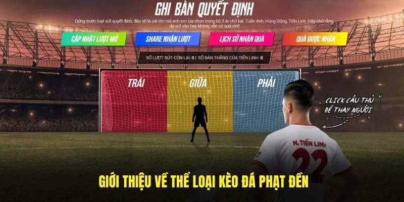 Giới thiệu về thể loại kèo đá phạt đền