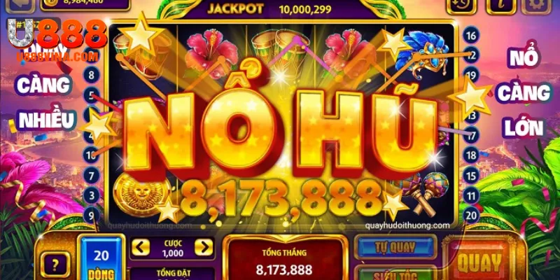 Sảnh game slot  JILI sở hữu các trò chơi có Jackpot cực đại